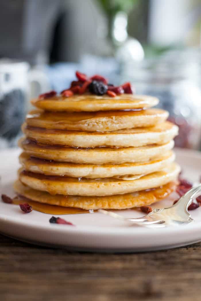 Vegan Pancake Recipe | The Edgy Veg