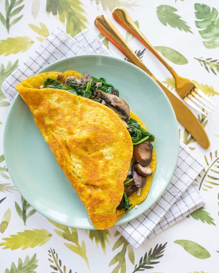 Vegan Omelette without chickpea flour