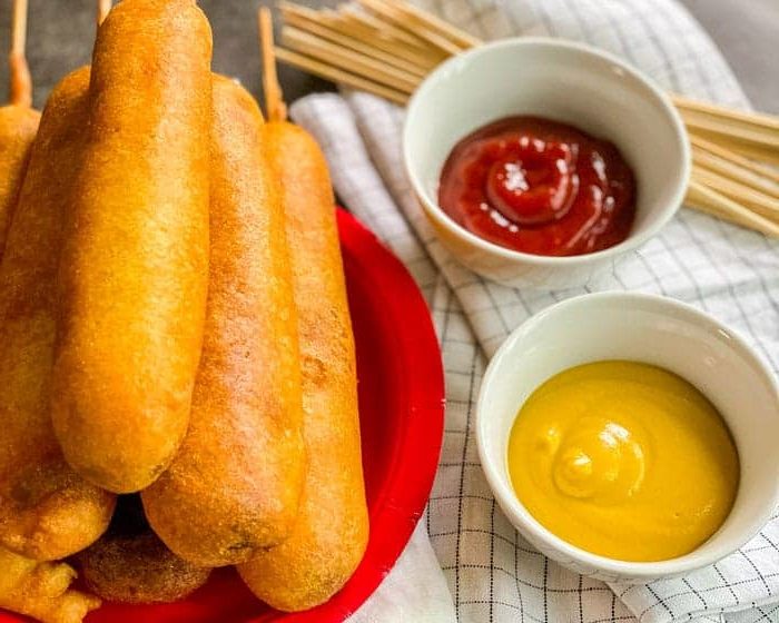 Vegan corn dogs recipe