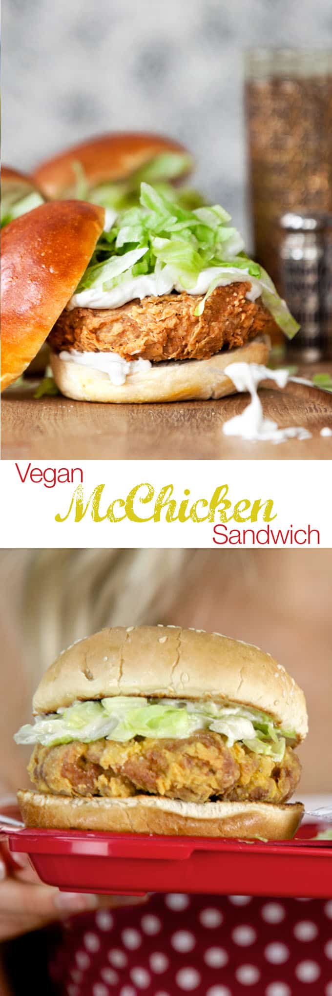 Vegan McChicken Sandwich recipe