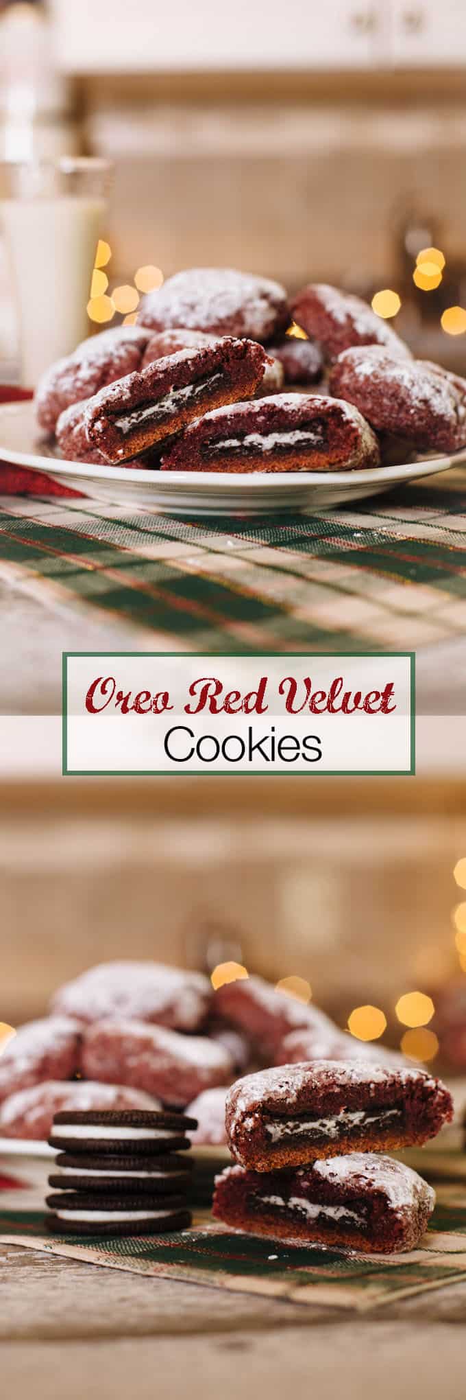 vegan Red Velvet christmas cookies recipe