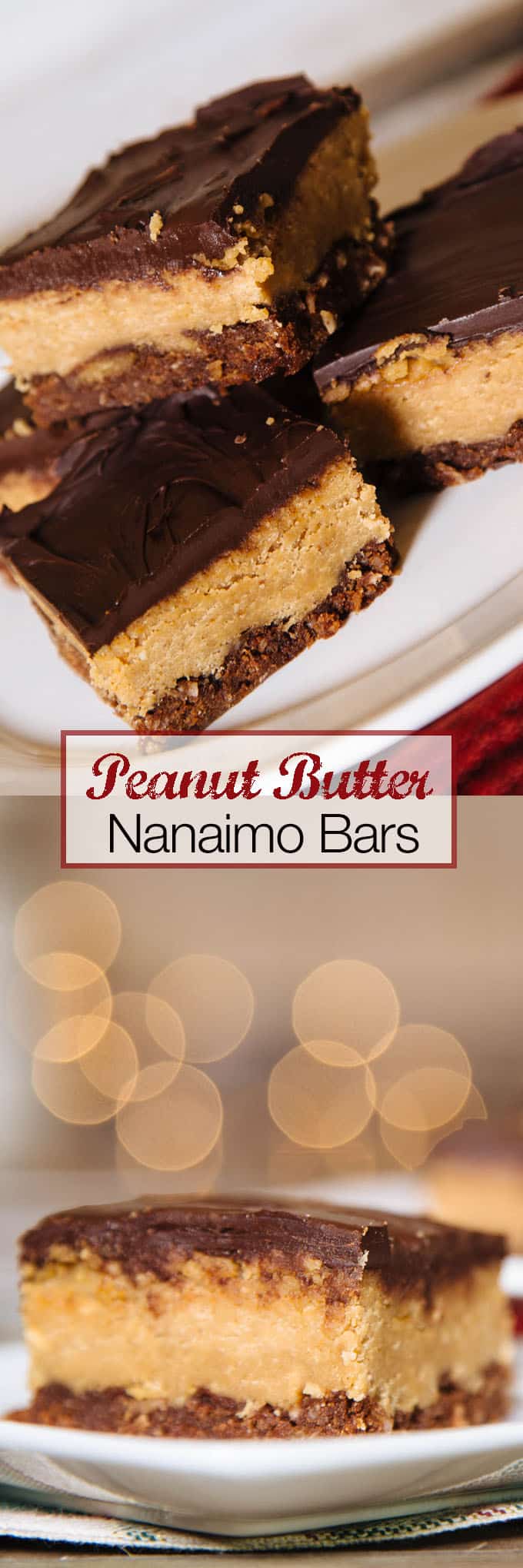 vegan Peanut Butter Nanaimo Bars Recipe