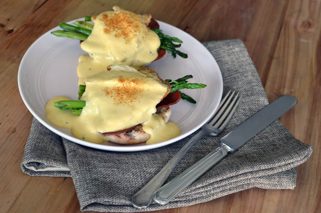 vegan eggs benedict