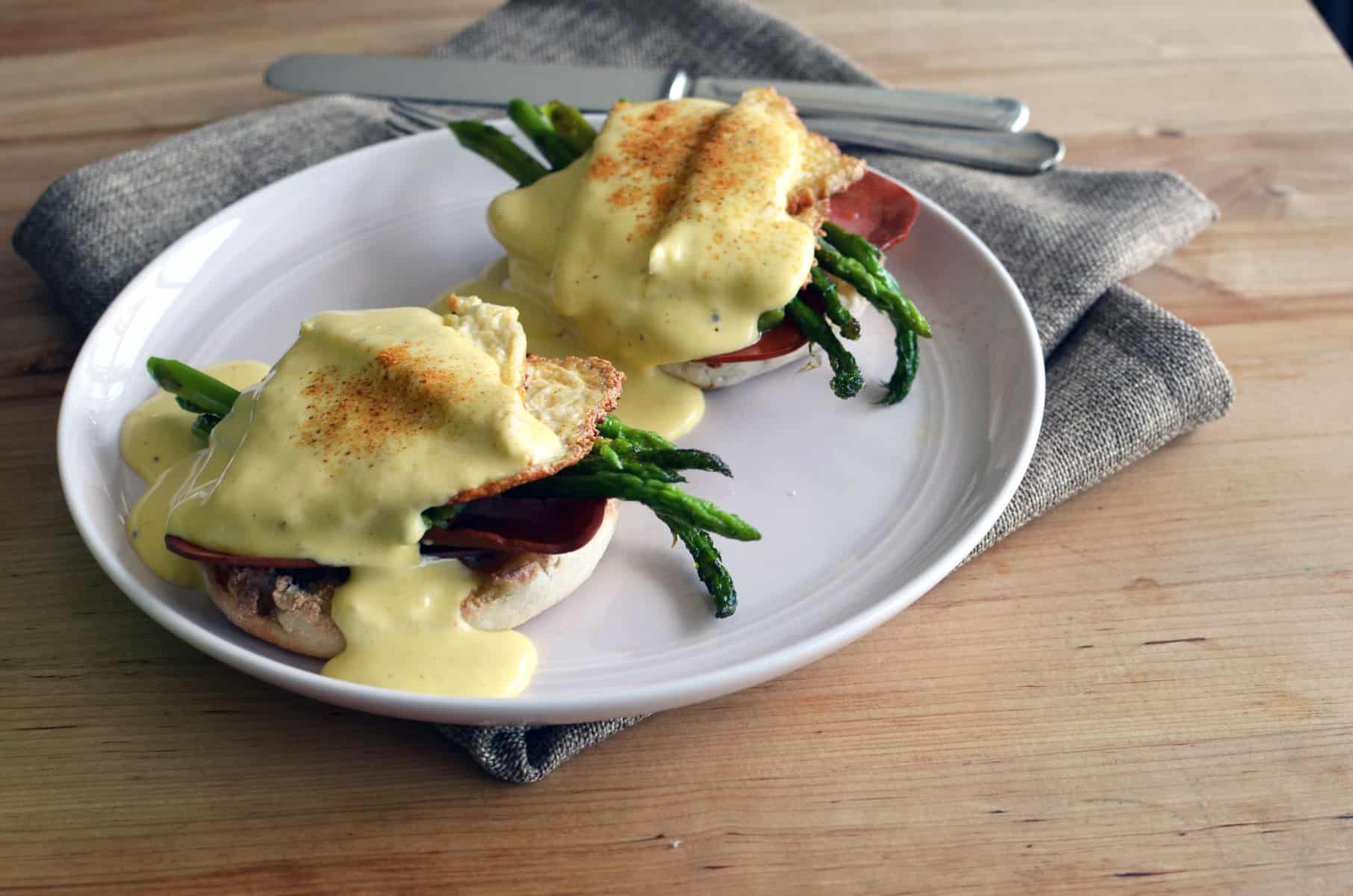 vegan eggs benny recipe