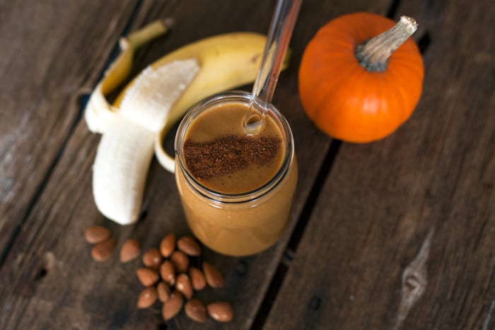 vegan pumpkin pie smoothie