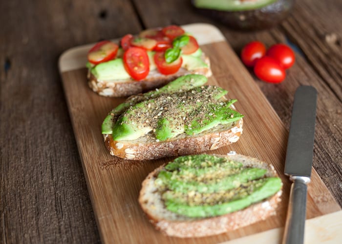 Easy vegan recipe avocado