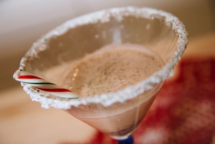 Candy Cane Martini recipe