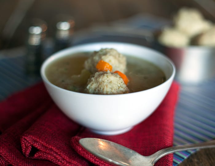 matzah ball soup recipe vegan