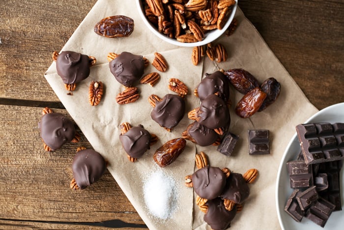 vegan chocolate covered turtles recipes