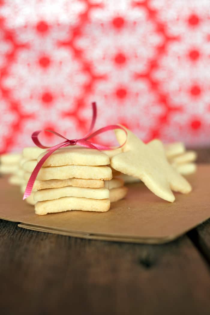 vegan shortbread cookies recipe