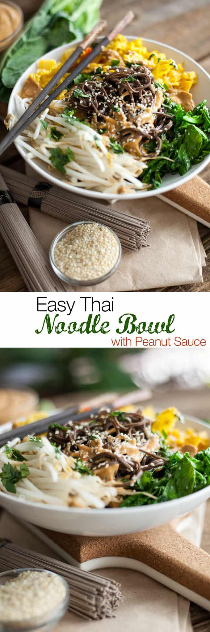 Vegan Thai Peanut Noodles Recipe VEGAN RECIPE