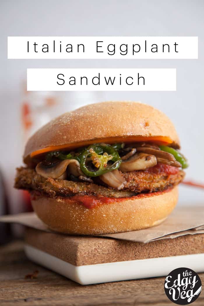 Italian Eggplant Sandwich: Vegan Recipe