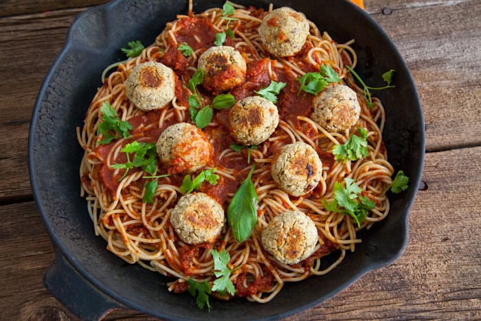 vegan spaghetti and meatballs recipe