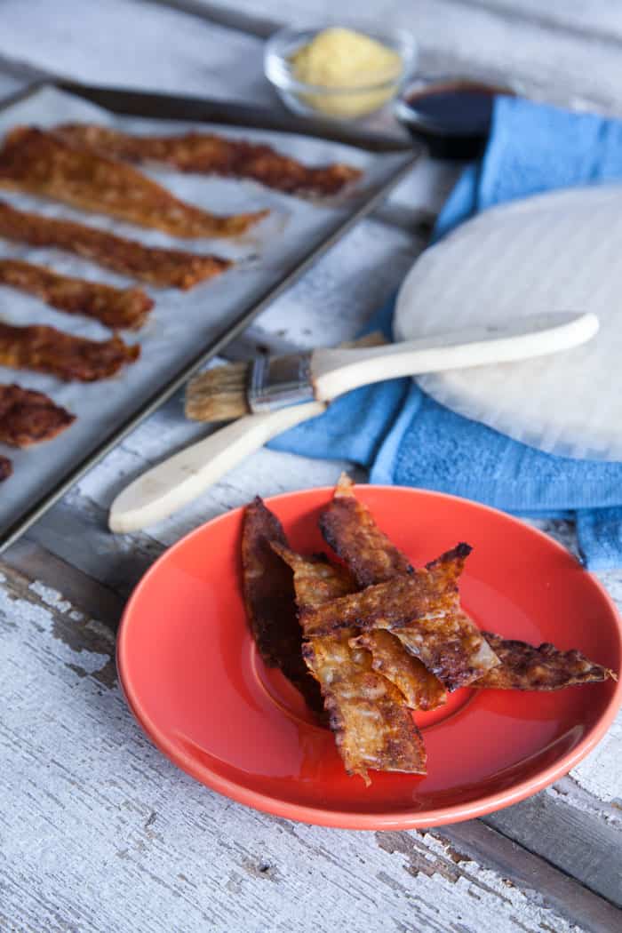 Vegan bacon Recipe: Make Vegan Bacon Using Rice Paper