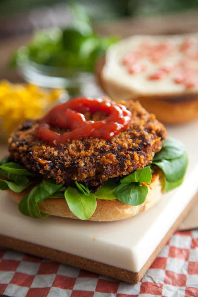 vegan sweet potato burger recipe