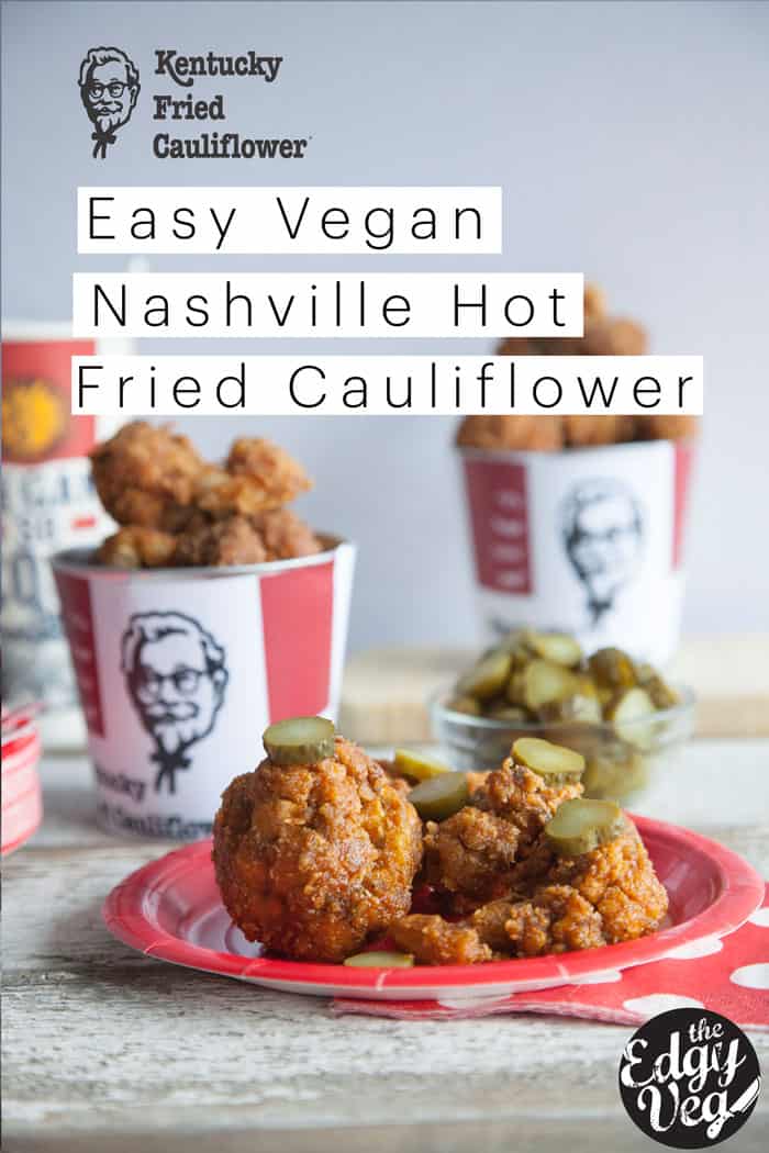 KFC Nashville Hot Chicken - Vegan Cauliflower Recipe - Secret KFC Spices Revealed