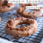 Vegan Pumpkin Spice Donuts Recipe