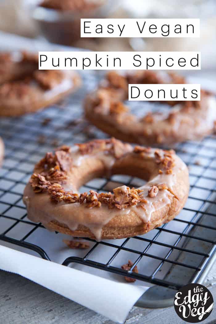 Vegan Pumpkin Spice Donuts Recipe