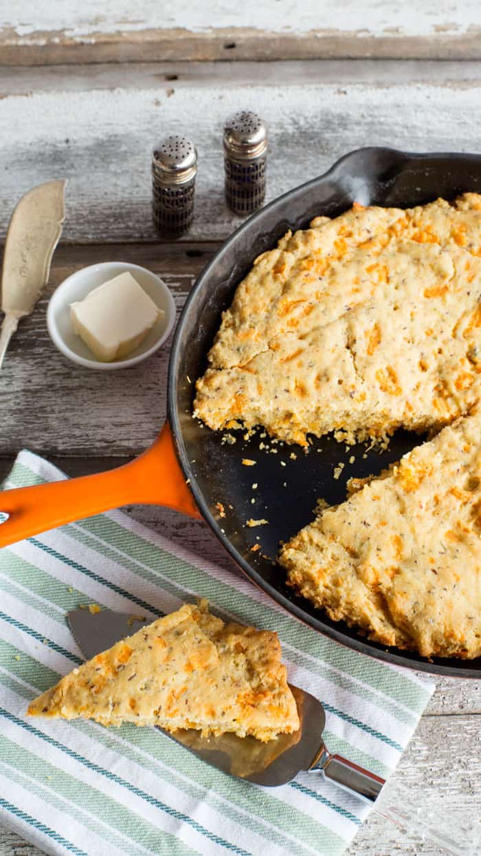 vegan cheesy cornbread