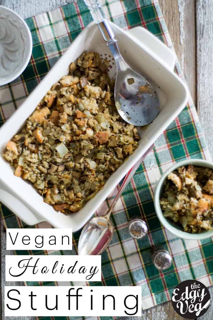 vegan stuffing recipe holiday