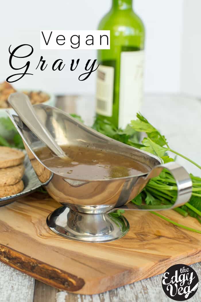 Easy Vegan Gravy Recipe | VEGAN Holiday menu | Christmas Recipes | Cooking with Wine