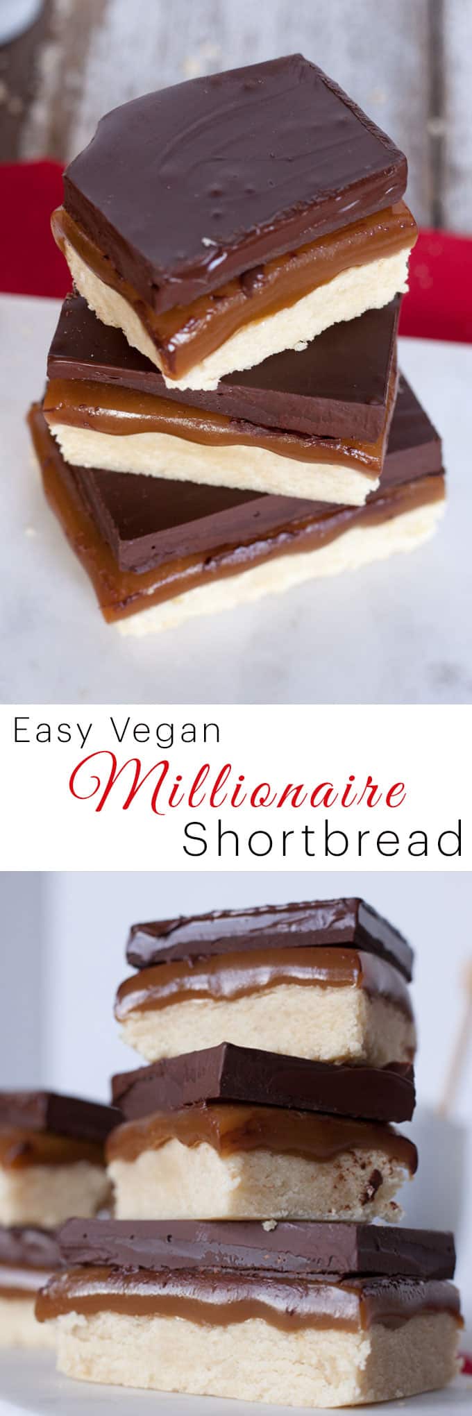 vegan Millionaire Shortbread recipe
