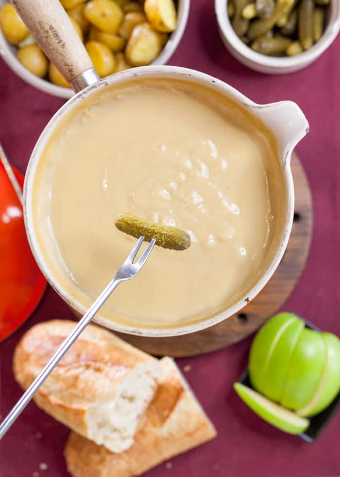 vegan cheese fondue recipe