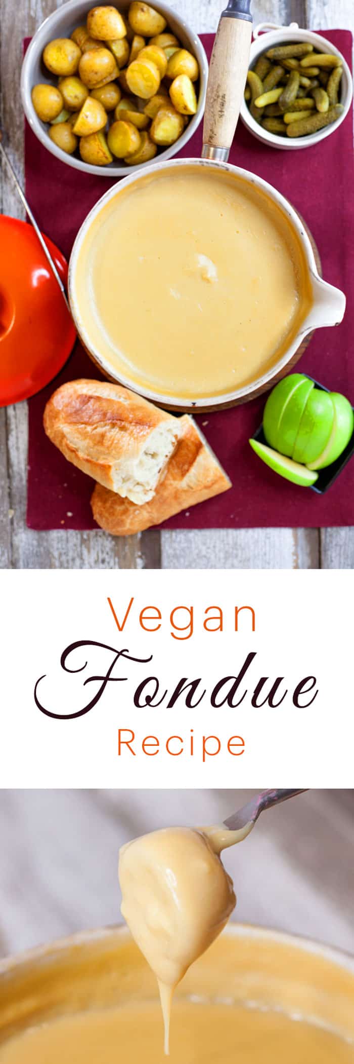 vegan cheese fondue recipe