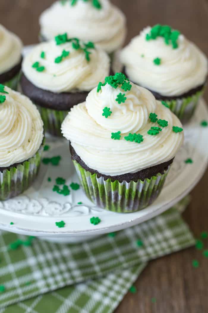 Guinness Cupcakes w/ Bailey's Buttercream | VEGAN Cupcake Recipe