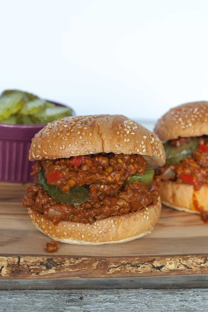 vegan lentil sloppy joe recipe