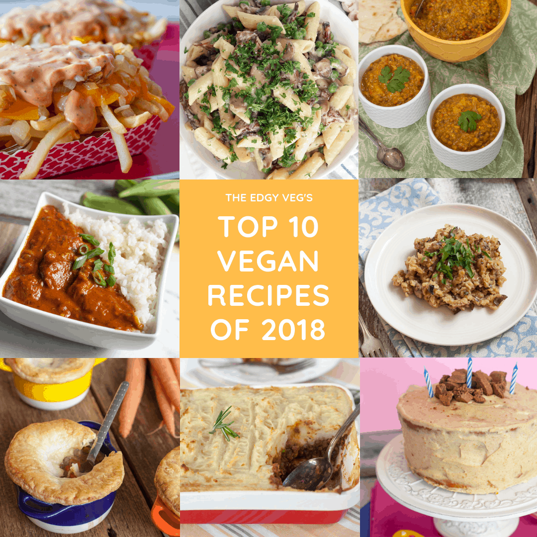 top 10 vegan recipes of 2018