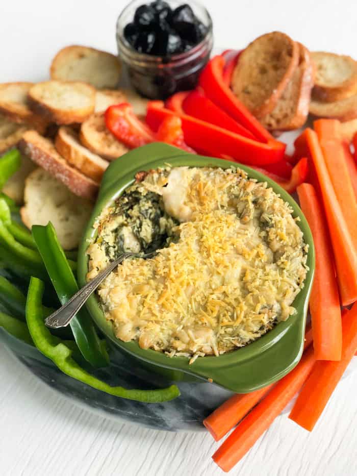 vegan spinach dip recipe