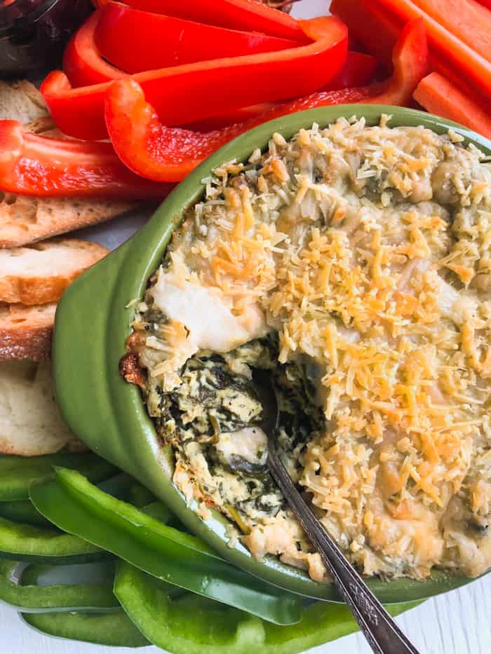 vegan spinach dip