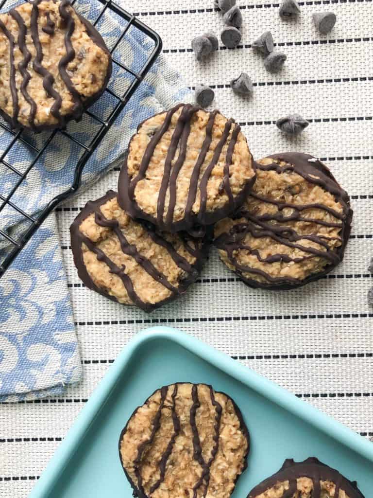 Vegan Coconut Chocolate Cookies