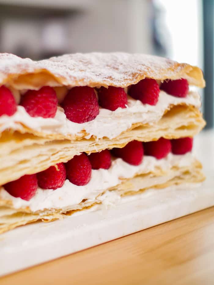 Raspberry Millefeuille