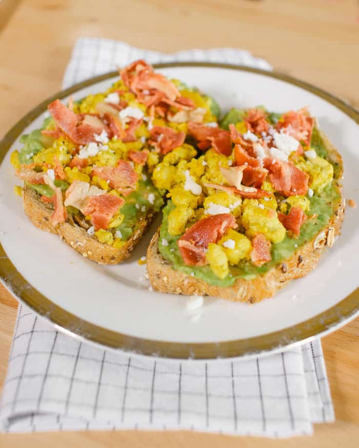 Avocado Toast Toppings x Tofu Scramble Recipe