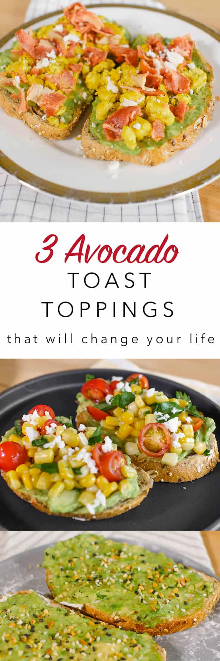 Avocado Toast Toppings Recipe Pinterest