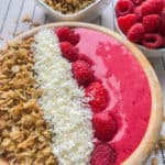OMEGA-3 VEGAN PINK SMOOTHIE BOWL