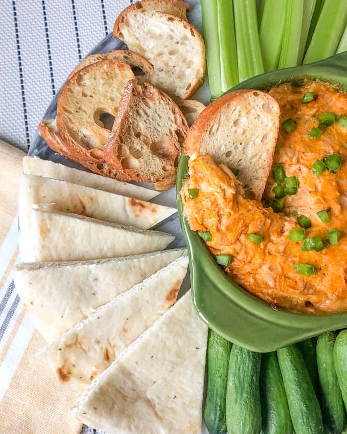 Dairy Free Buffalo Chicken Dip