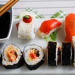 Spicy Watermelon Tuna Rolls