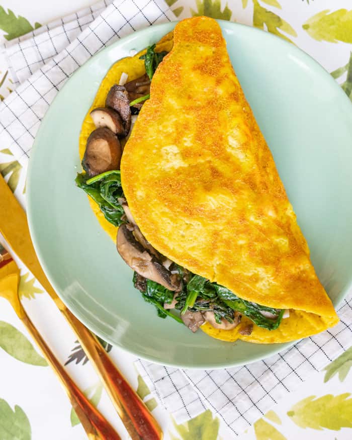 The BEST Vegan Omelet: How To Make A Vegan Omelet Without Eggs