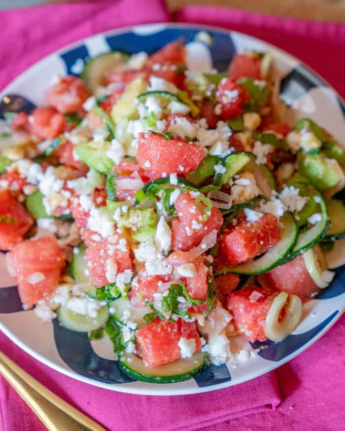 Watermelon Feta Salad Recipe