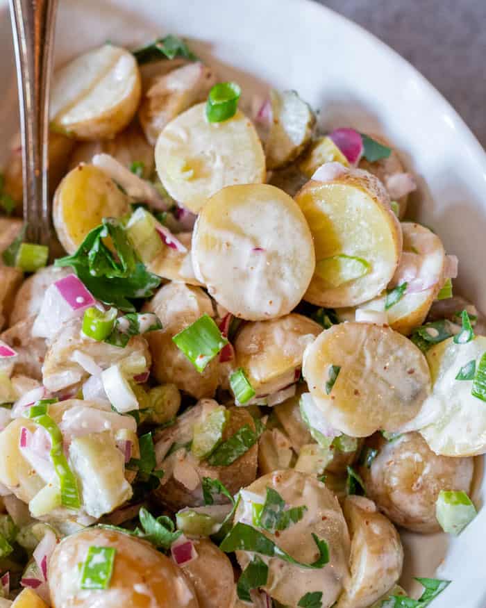 vegan potato salad no mayo