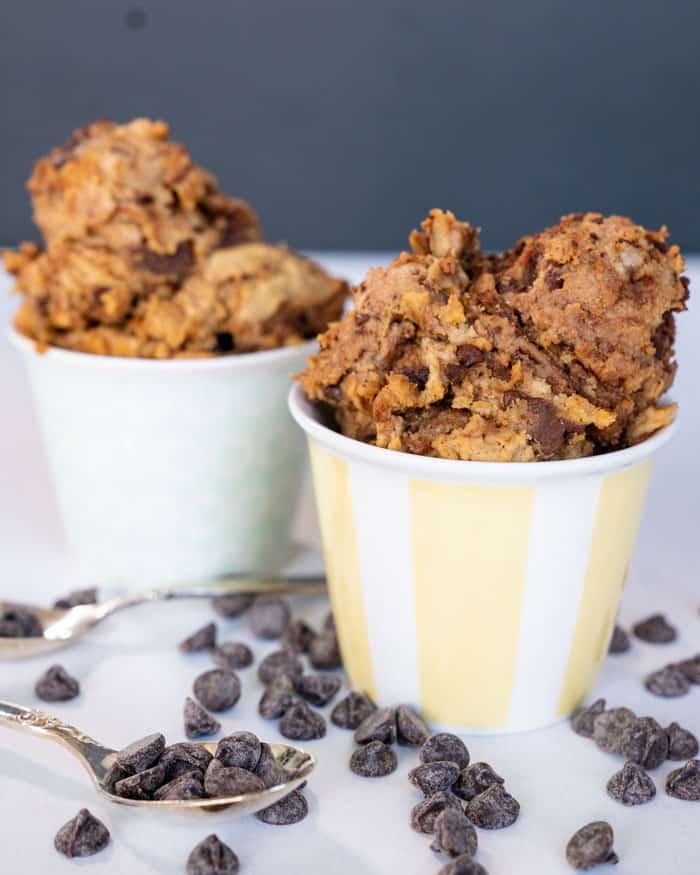 edible chocolate chip cookie dough