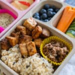 Sesame & Ginger Crispy Tofu Bento Box