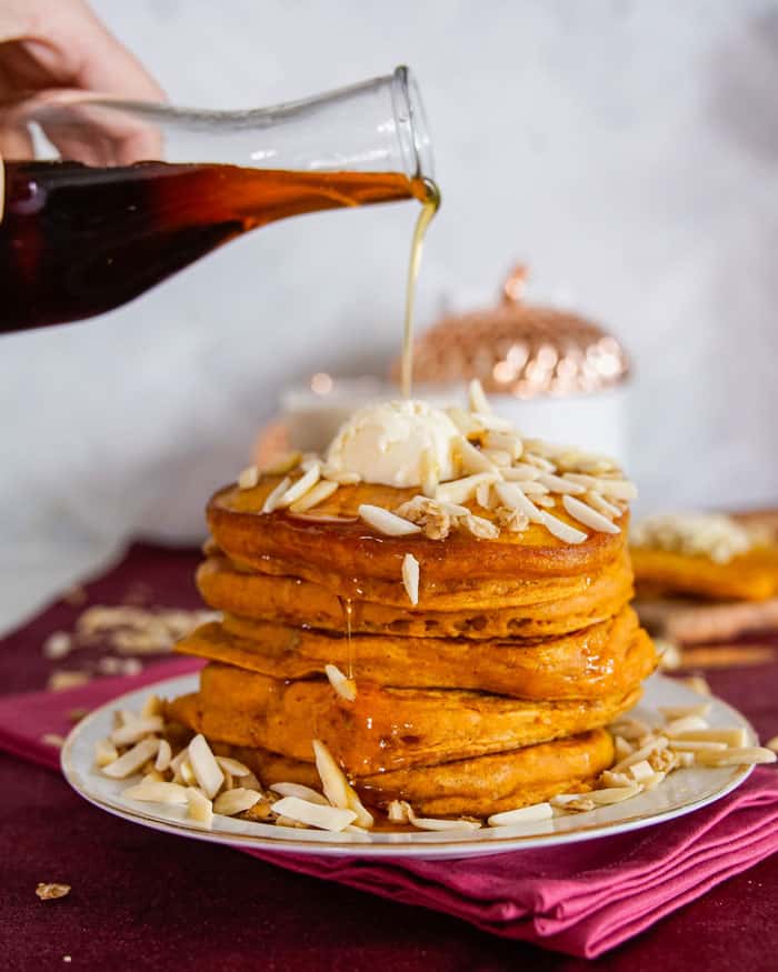 Best Vegan Pumpkin Spice Pancakes