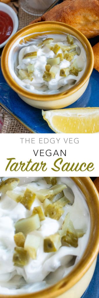 Vegan Tartar Sauce Recipe | The Edgy Veg