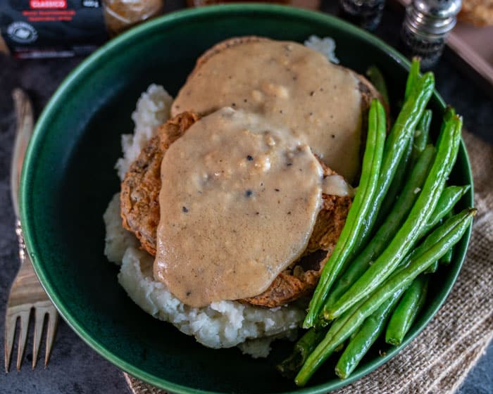 Chicken Fried Steak vegan