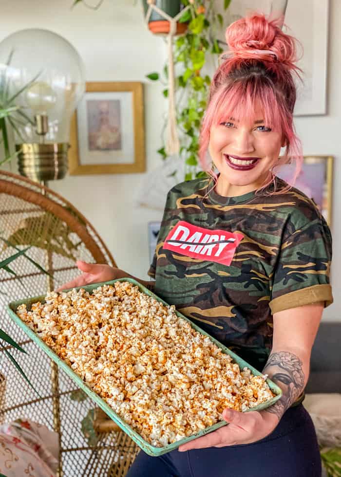Vegan Popcorn Seasoning by The Edgy Veg