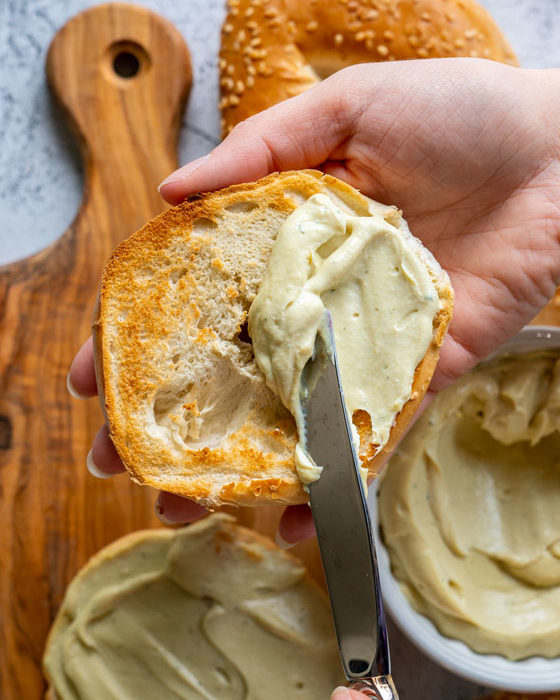 Tofu Cream Cheese (Vegan Recipe) - The Edgy Veg